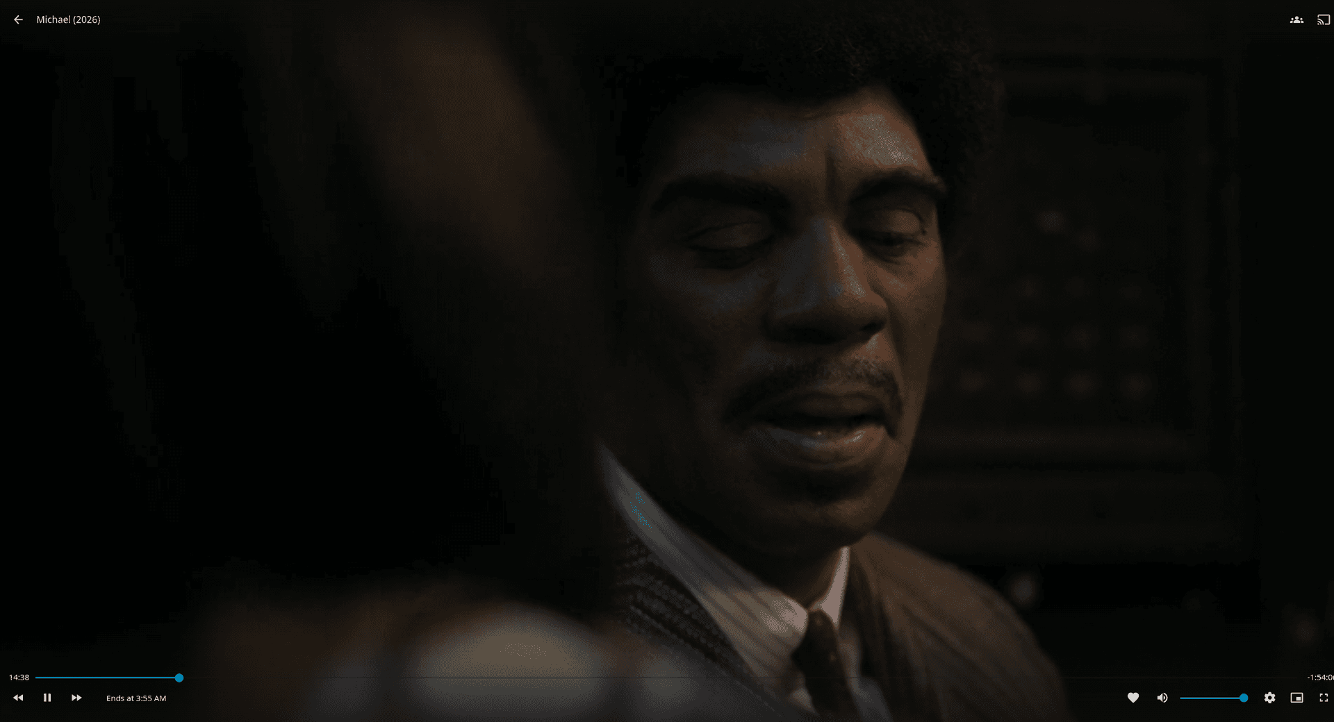 watching Michael (2026) on my arr stack server