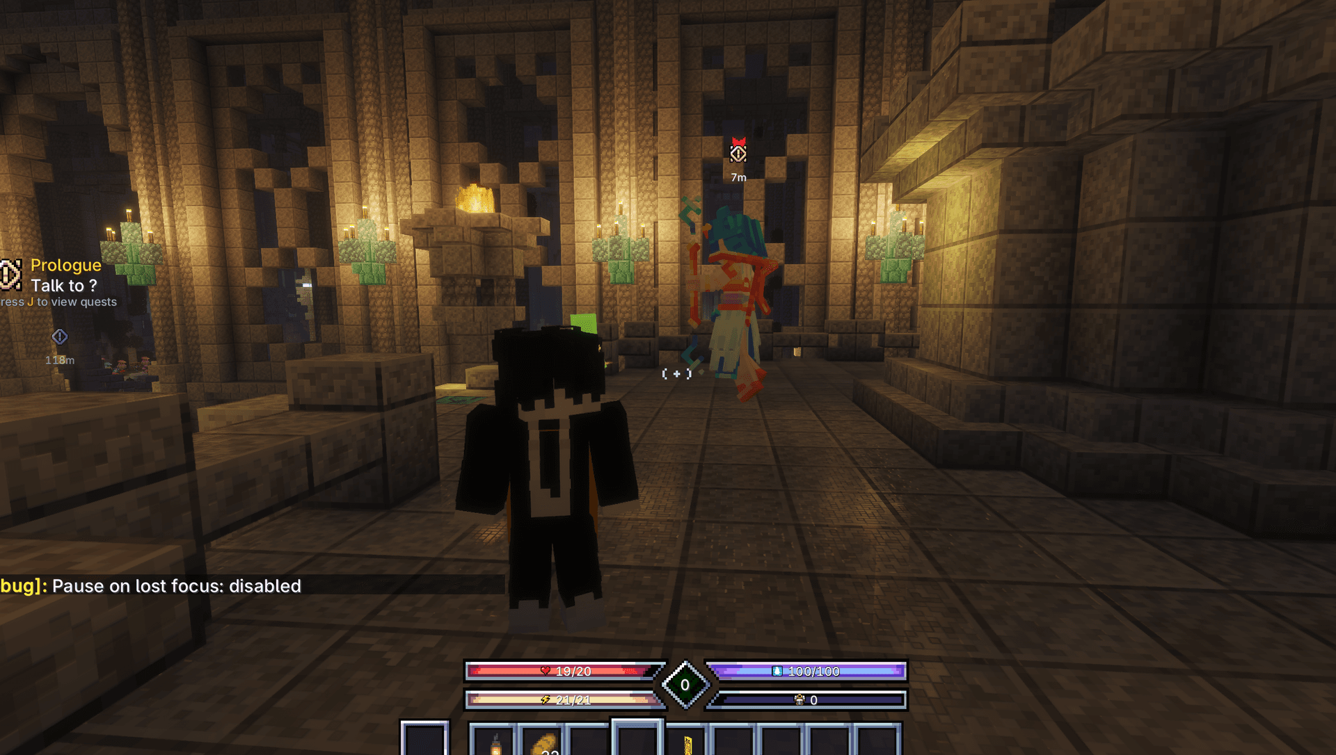 the Nightfall Craft modpack we uninstalled 20 minutes in